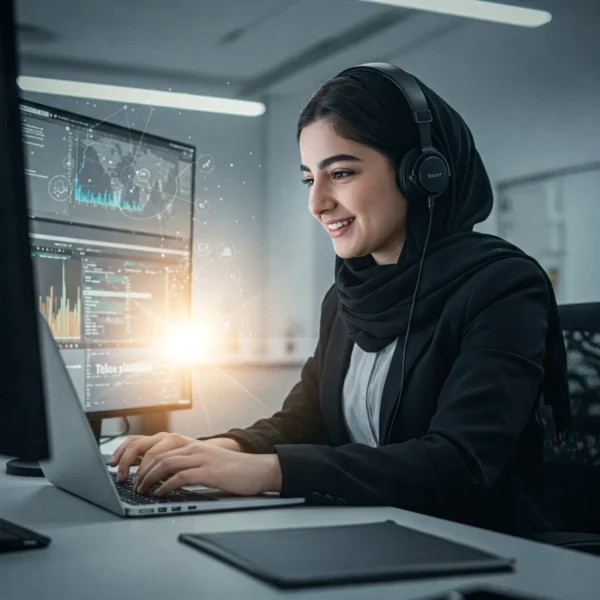 Iranian Digital marketer girl